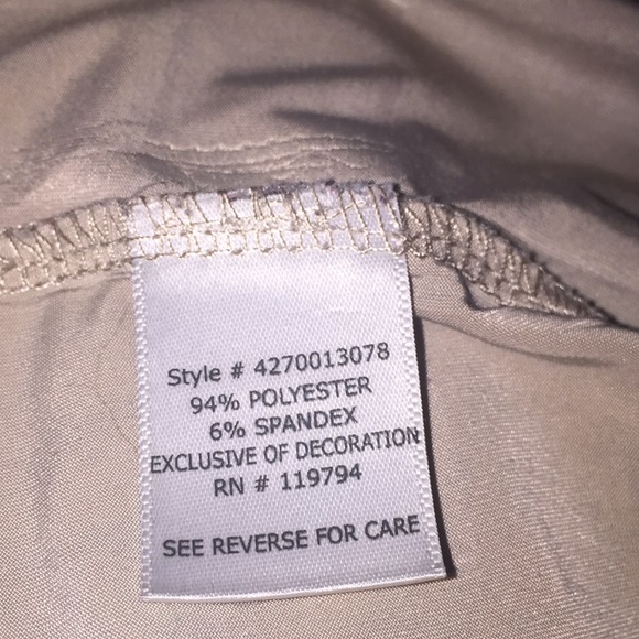 Unity World Wear Ladies Boho Tribal Tunic Top Blouse Size Petite Large LP - Picture 11 of 12